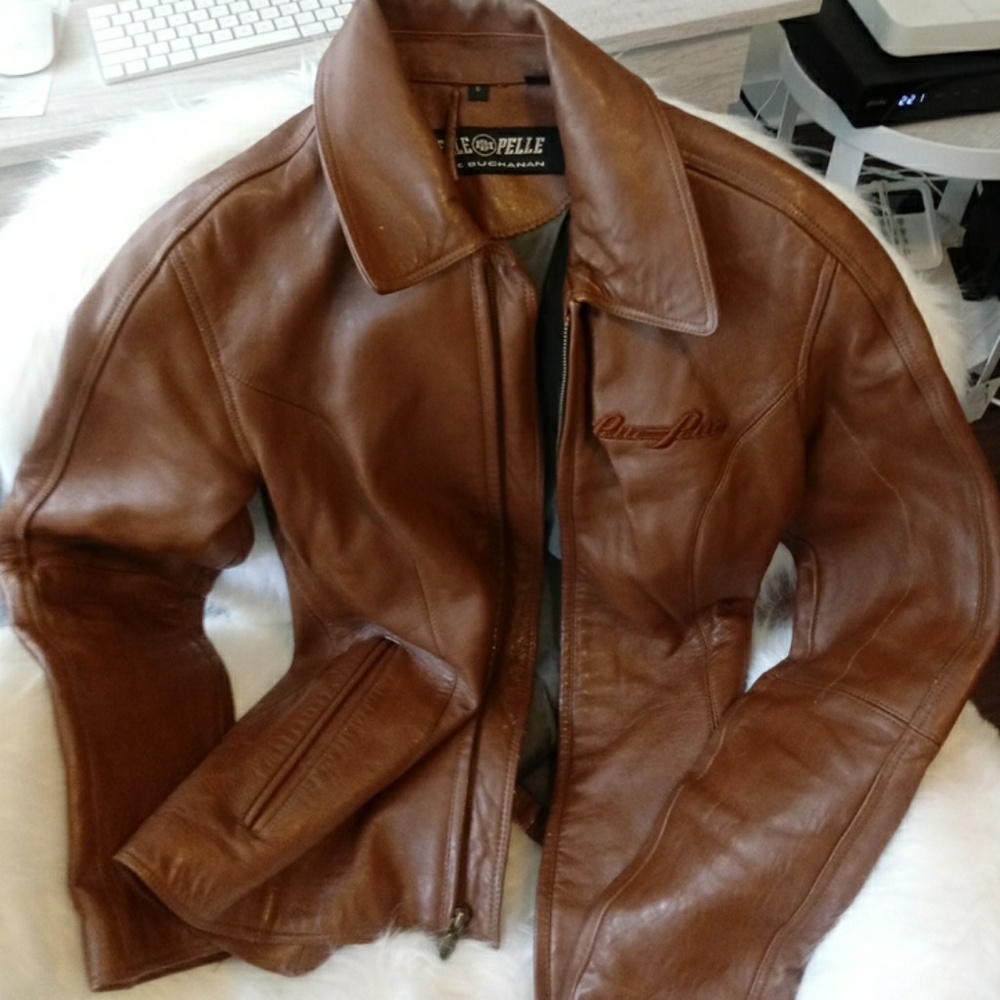 Womens leather jacket